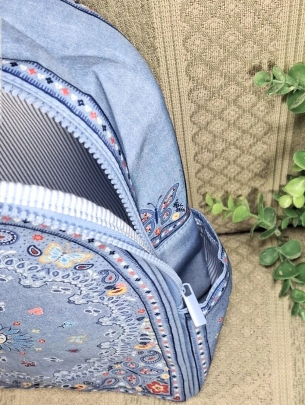 Brighton Bandana Love Denim Backpack
